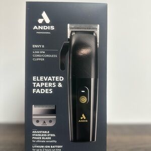 Andis Envy II Cordless Clipper - Black
